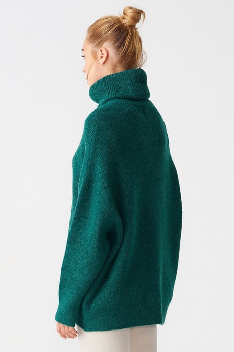 Oversized Geribbelde Coltrui - Image 1