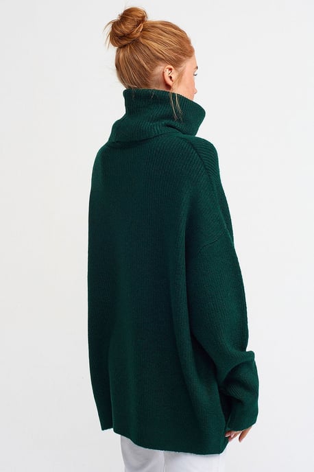 Oversized Geribbelde Coltrui - Image 3