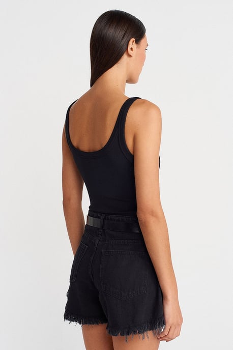 Sleeveless Ribbed Cotton-blend Bodysuit - Image 2