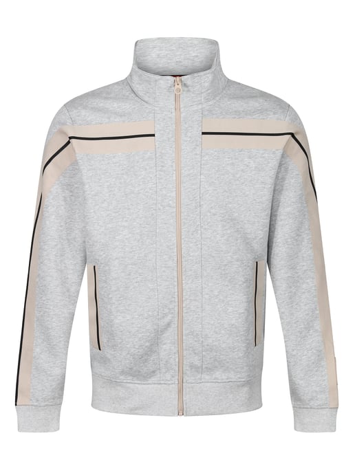 Luke 1977 Men's Duke Zip-Through Sweatshirt in Grey - Image 2