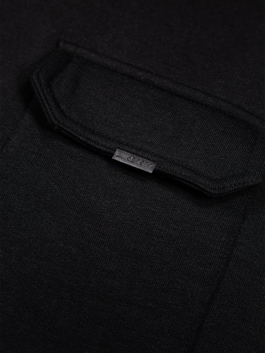 Luke 1977 Men's Four Oakes Oversized Hoodie in Black - Image 3