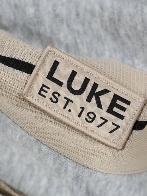 Luke 1977 Men's Duke Zip-Through Sweatshirt in Grey - Image 6