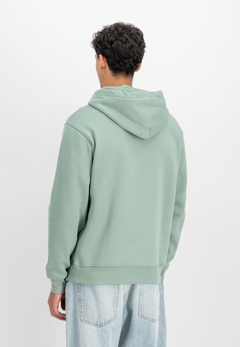 Basis Grote Logo Effect Print Hoodie - Image 3