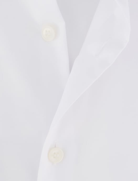 katoenen Olymp overhemd effen wit slim fit - Image 4