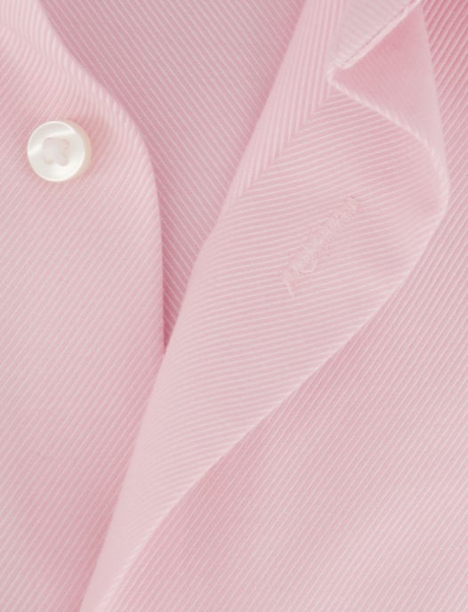 Overhemd Eterna normale fit roze strijkvrij - Image 4