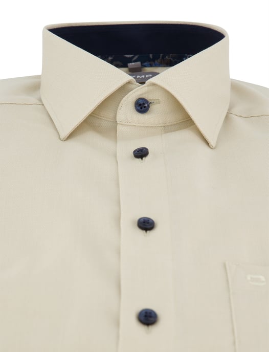 overhemd Olymp Luxor Comfort Fit beige strijkvrij - Image 3