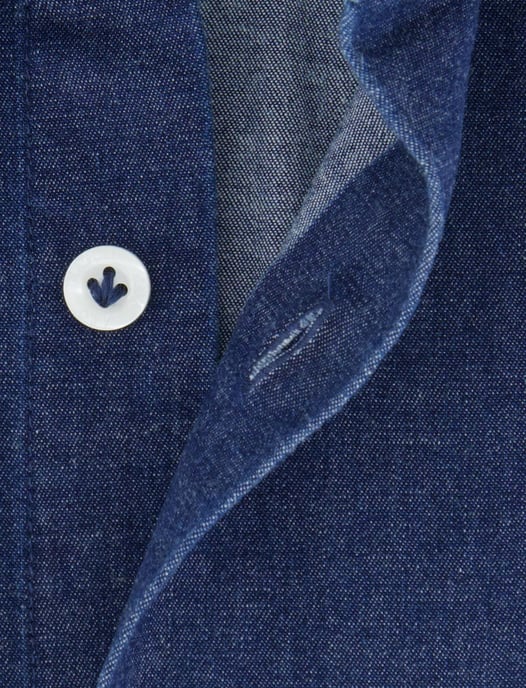 Overhemd Cavallaro Denimo blauw - Image 4
