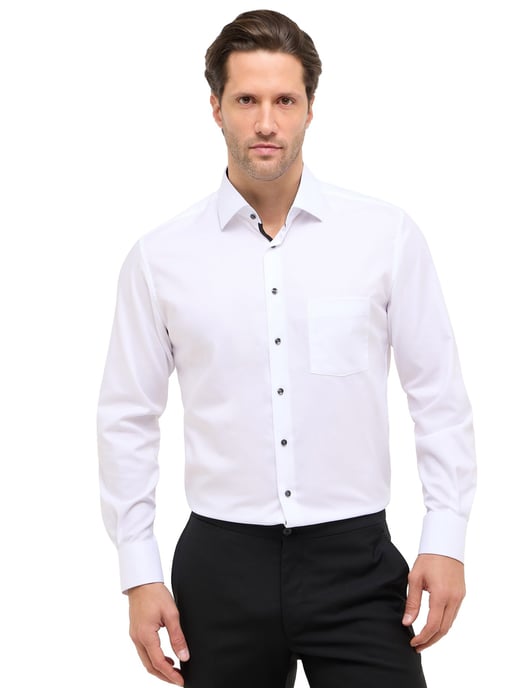 Overhemd Eterna Modern Fit wit - Image 1
