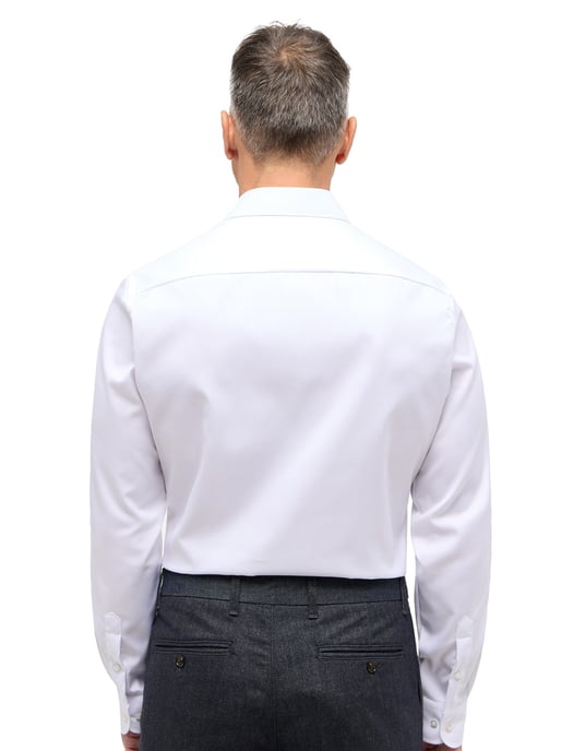 Eterna overhemd Slim Fit wit cutaway boord - Image 2