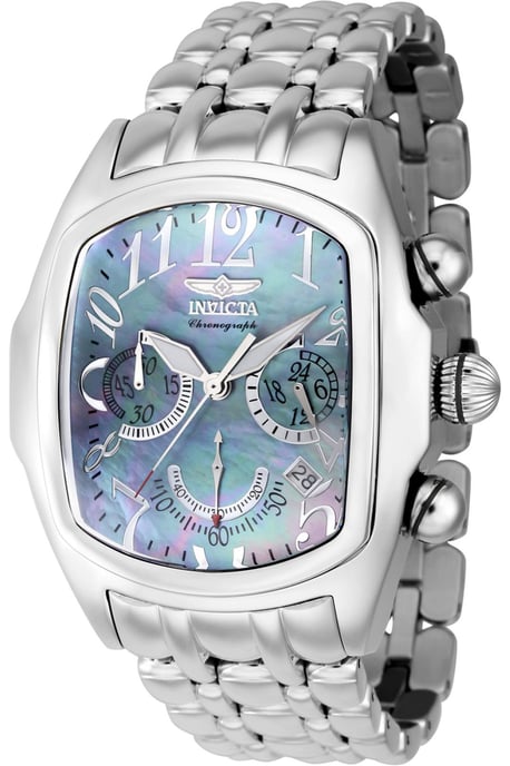 Invicta Lupah 43152 Men's Watch - Quartz Movement - Stainless Steel with Pearl Dial - 44 mm - Image 1