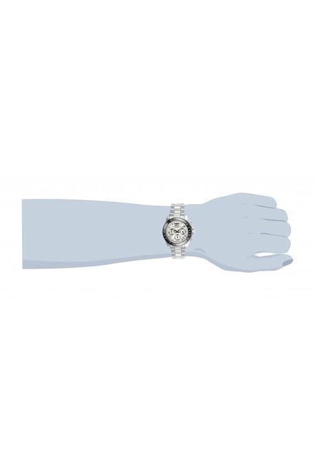 Invicta Speedway 26111 Men's Watch - Quartz Movement - Stainless Steel with Silver Dial - 39 mm - Image 4
