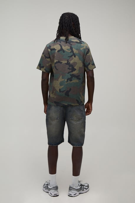 Regular Fit Camo T-Shirt - Image 2