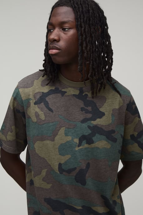Regular Fit Camo T-Shirt - Image 3