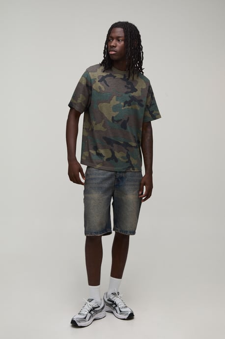 Regular Fit Camo T-Shirt - Image 4
