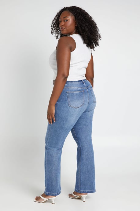 The Plus Mid Waist Baby Bootcut - Image 2
