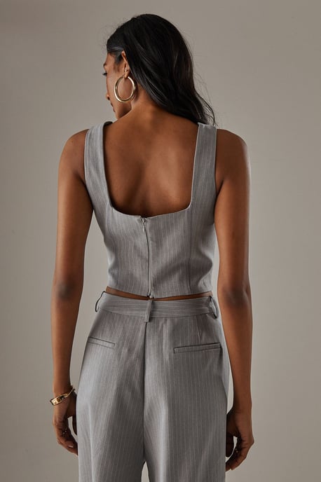 Tailored Square Neck Corset - Image 4