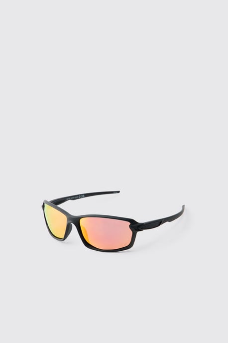 Sports Plastic Tinted Sunglasses - Image 1