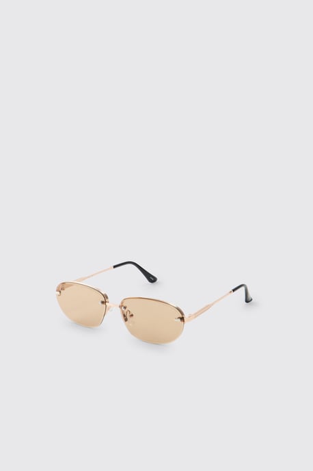 Oval Tinted Sunglasses - Image 1