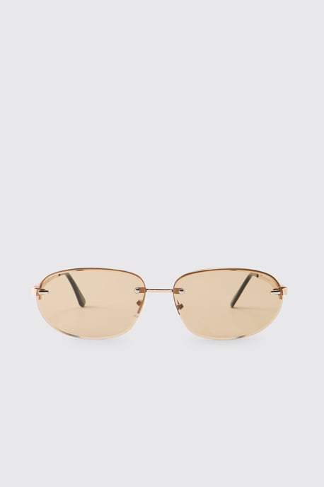 Oval Tinted Sunglasses - Image 2