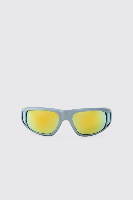 Sports Plastic Tinted Sunglasses - Image 2