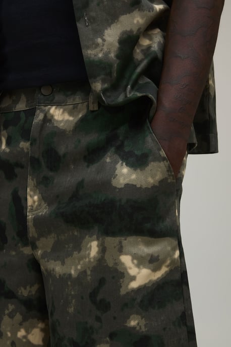 Parachute Fit Camo Twill Co-ord Short - Image 3