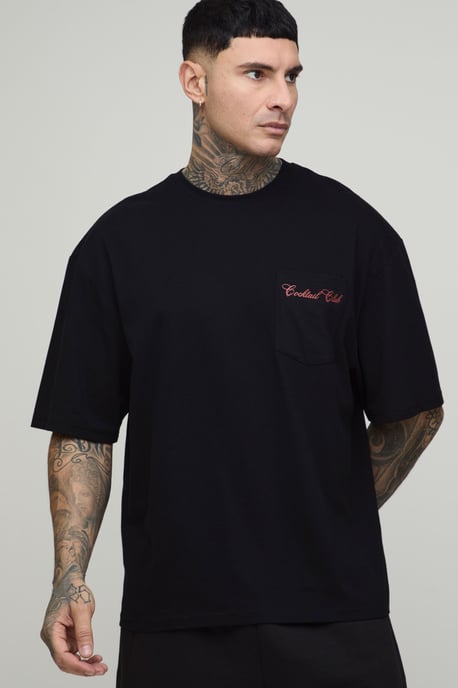 Tall Oversized Manhattan Print T-shirt - Image 2
