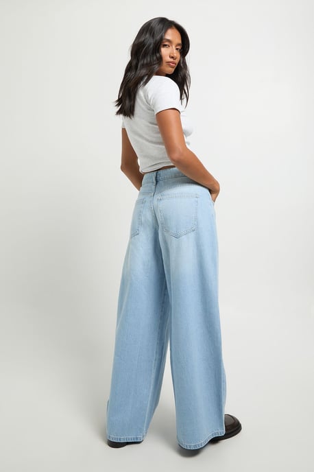 Petite Basics Mid Waist Boyfriend Jean - Image 2