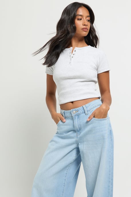 Petite Basics Mid Waist Boyfriend Jean - Image 4