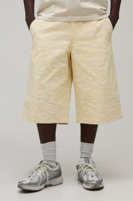 Baggy Longline Camo Twill Short - Image 1