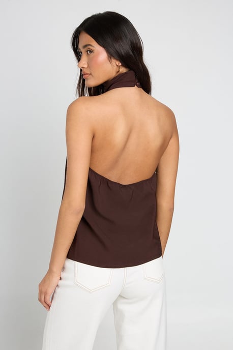 Funnel Racer Neck Top - Image 2