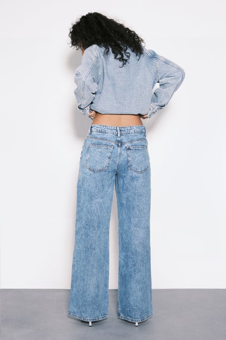 Basics Mid Waist Boyfriend Jean - Image 2