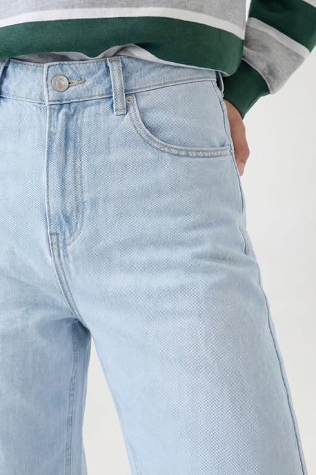 Basics High Waist Straight Leg Jean - Image 4