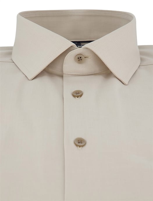 Zakelijk overhemd Olymp Luxor 24/7 modern fit beige - Image 3
