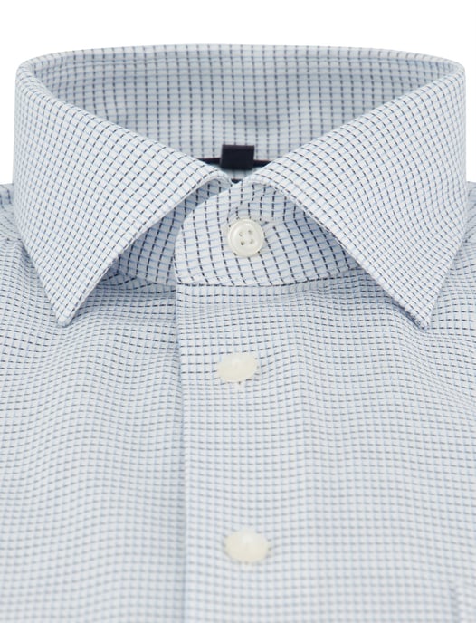 OLYMP Luxor shirt lichtblauw dessin Modern Fit - Image 3