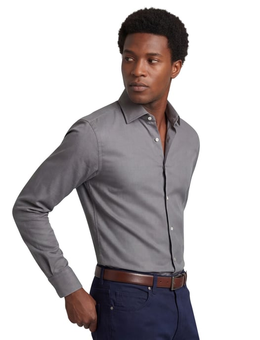 Business overhemd Boss Black Slim Fit grijs - Image 2
