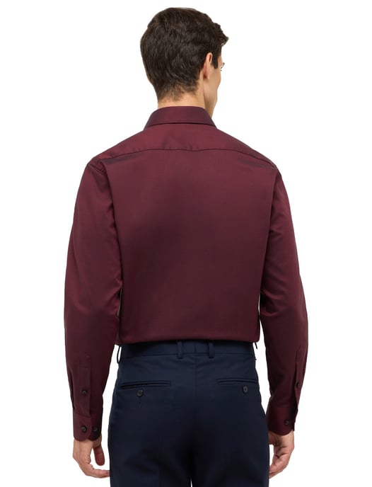 business overhemd Eterna Modern Fit bordeaux - Image 2