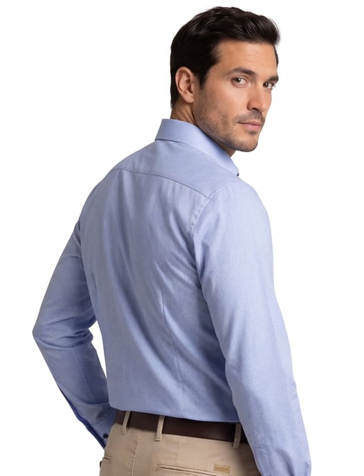business overhemd Eterna Comfort Fit lichtblauw - Image 2