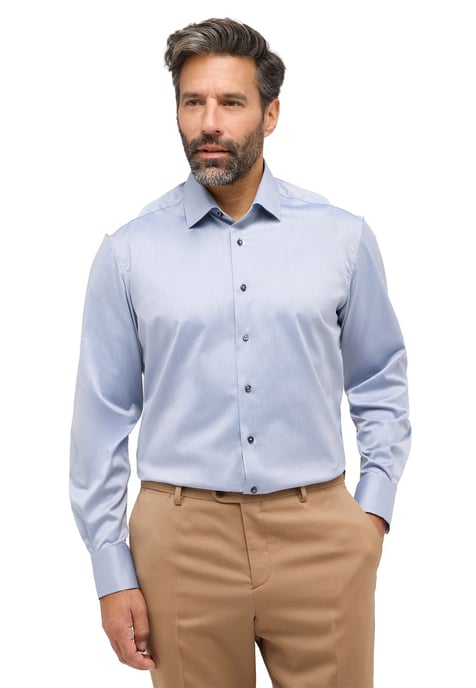 overhemd Eterna Luxury blauw Comfort Fit - Image 1