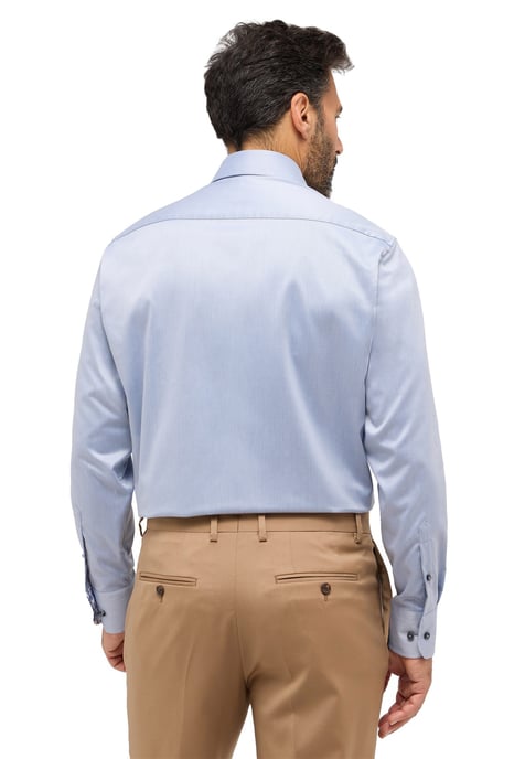 overhemd Eterna Luxury blauw Comfort Fit - Image 2