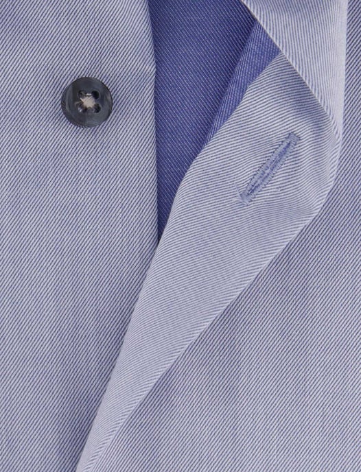 overhemd Eterna Luxury blauw Comfort Fit - Image 4