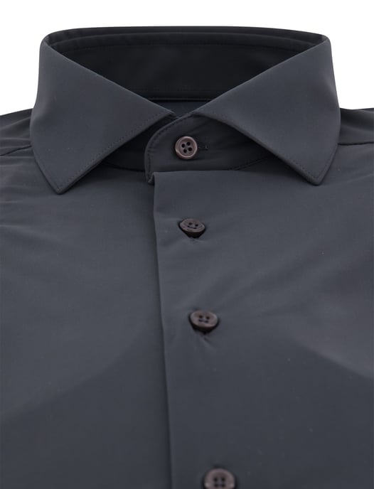 Business overhemd Cavallaro Napoli grijs jersey - Image 3