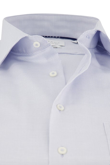 Eterna Comfort Fit overhemd lichtblauw geprint - Image 3