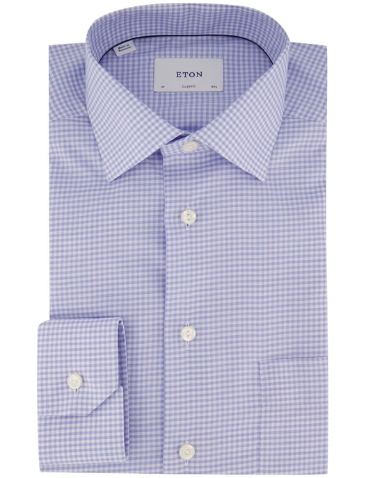 Overhemden Eton Classic Fit lichtblauw - Image 2