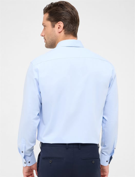 business stretch overhemd Eterna lichtblauw - Image 2