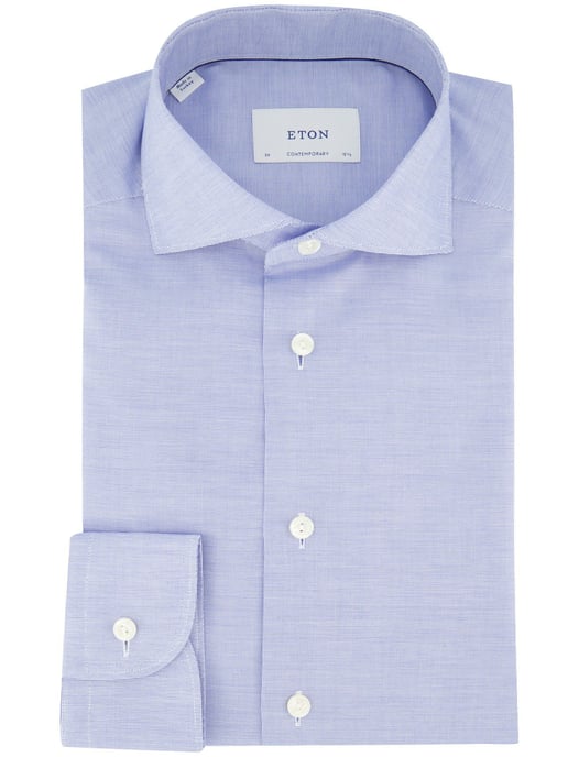 Contemporary fit overhemd wide collar Eton lichtblauw - Image 2