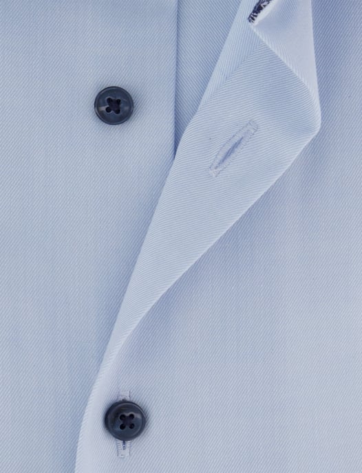 Olymp comfort fit overhemd blauw katoen - Image 4