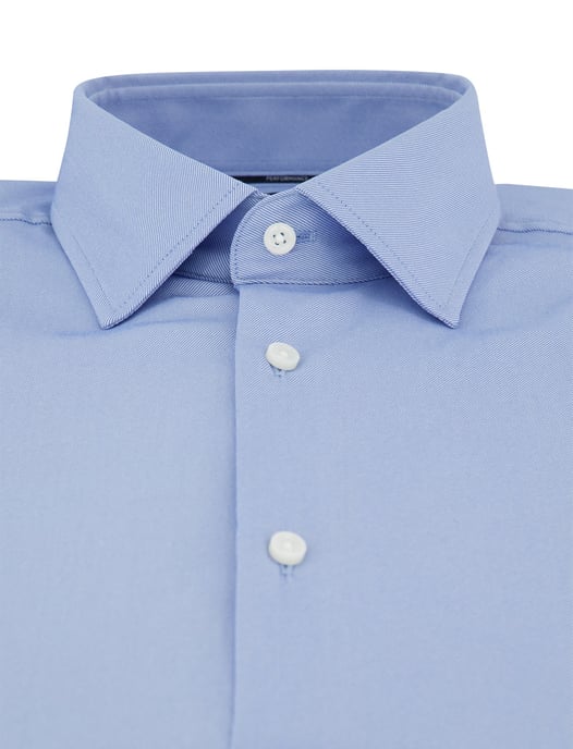 Lichtblauw BOSS Black overhemd P-Hank slim fit elegant - Image 3