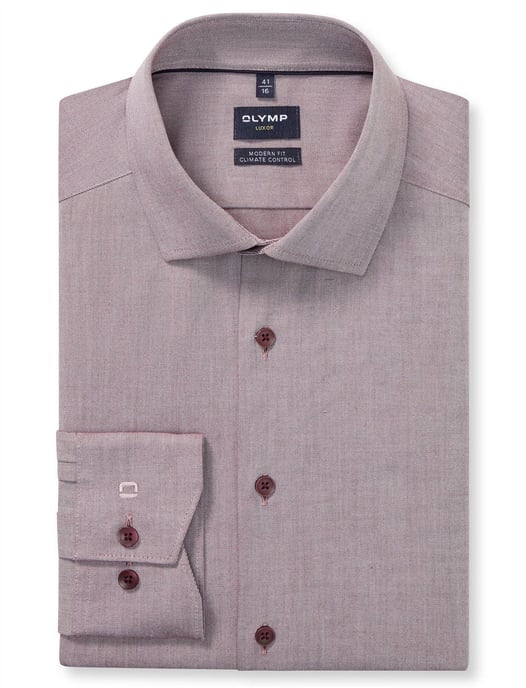 Overhemd Olymp Luxor Modern Fit rood - Image 1