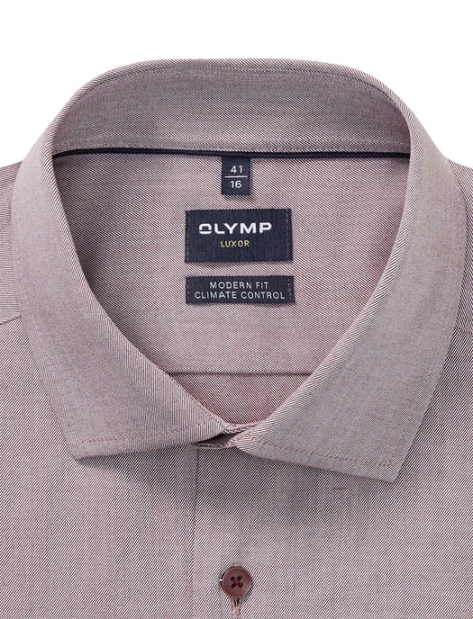 Overhemd Olymp Luxor Modern Fit rood - Image 2