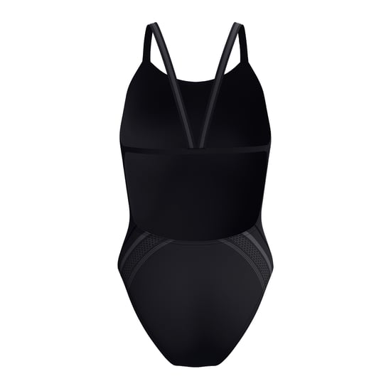 Speedo Womens/Ladies Active Printed One Piece Swimsuit (Black) - Image 2